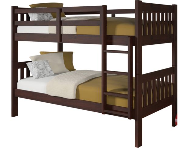 Donco Trading Co. Mission Twin/Twin Bunk Bed large image number 1