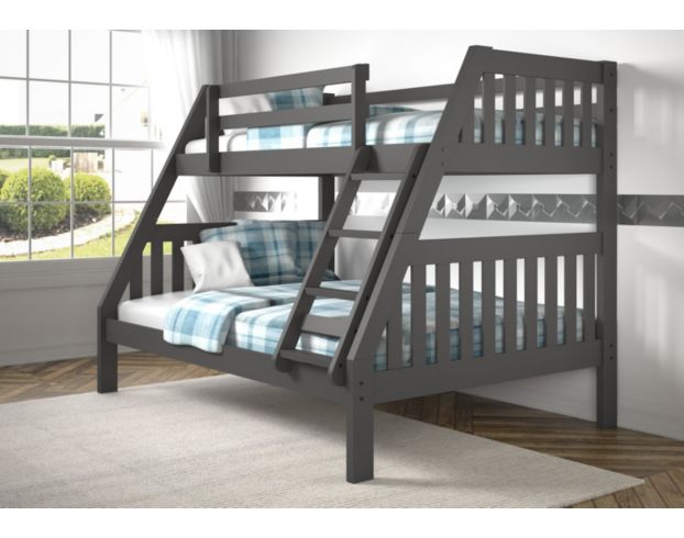 Donco Trading Co. Mission Twin/Full Bunk Bed large image number 1