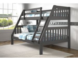 Donco Trading Co. Mission Twin/Full Bunk Bed