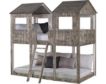 Donco Trading Co. Treehouse Bedroom Twin/Twin Tower Bunk Bed small image number 1