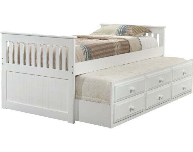 Donco Trading Co. 103 Collection Captains Trundle Bed large image number 1