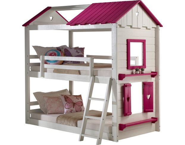 Donco Trading Co. Sweetheart Twin/Twin Bunk Bed large image number 1