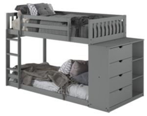 Donco Trading Co. Mission Bunk Bed with Chest