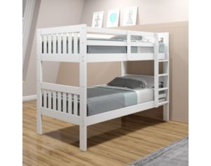 Donco Trading Co. Mission Twin Over Twin Bunk Bed