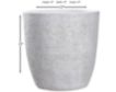 D & W Silks, Inc 17-Inch White Textured Ceramic Planter small image number 2