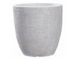 D & W Silks, Inc 13-Inch White Textured Ceramic Planter small image number 1