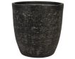 D & W Silks, Inc 18-Inch Black Textured Ceramic Planter small image number 1