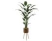 D & W Silks, Inc 7-Foot Faux Traveler Palm in Wood Planter small image number 1