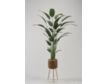 D & W Silks, Inc 7-Foot Faux Traveler Palm in Wood Planter small image number 2