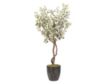 D & W Silks, Inc 7-FT Eucalyptus Tree with Black Texture Planter small image number 1