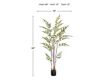 D & W Silks, Inc 66-Inch Leather Fern Artificial Tree small image number 2