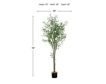 D & W Silks, Inc 72-Inch Artificial Olive Tree small image number 2