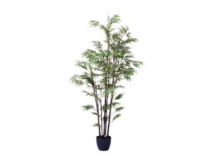 D & W Silks, Inc 7-Foot Artificial Black Bamboo Tree