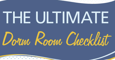 The Ultimate Dorm Room Checklist