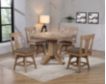 E.C.I. Brownstone 5-Piece Dining Game Table Set small image number 1