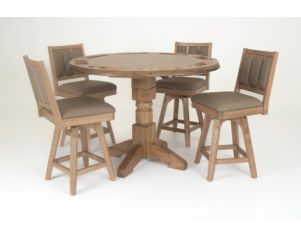 E.C.I. Logan's Edge 5-Piece Counter Game Table Set