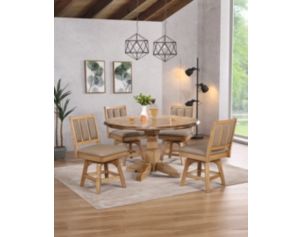 E.C.I. Logan's Edge 5-Piece Dining Game Table Set