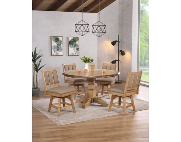 E.C.I. Logan's Edge 5-Piece Dining Game Table Set large image number 1