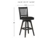 E.C.I. Ashford High-Back Barstool small image number 5