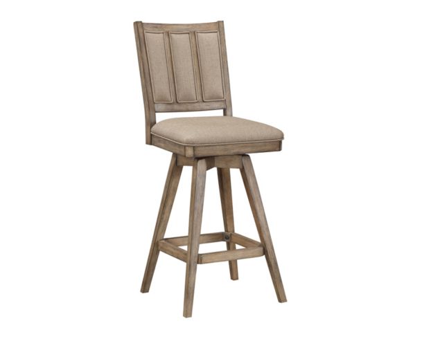 E.C.I. Logan's Point High-Back Swivel Barstool large image number 1