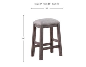 E.C.I. Spring Haven Saddle Barstool