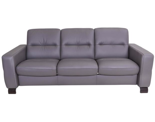 Ekornes 100% Leather Lowback Sofa large image number 1