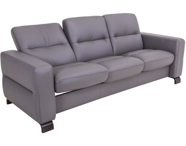 Ekornes 100% Leather Lowback Sofa large image number 3