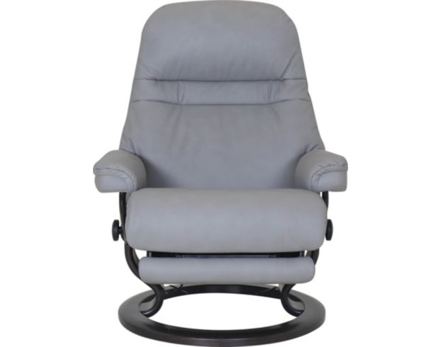 Ekornes Sunrise 100% Leather Medium Power Chair large image number 1