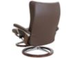 Ekornes Wing 100% Leather Large Chair & Ottoman small image number 4
