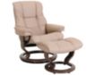 Ekornes Mayfair 100% Leather Medium Chair & Ottoman small image number 2