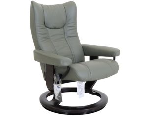Ekornes Wing 100% Leather Small Chair