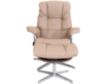 Ekornes Mayfair 100% Leather Small Chair & Ottoman small image number 1