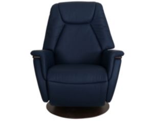 Ekornes Max 100% Leather Medium Power Chair