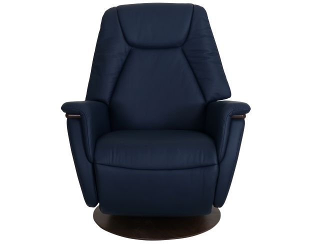 Ekornes Max 100% Leather Medium Power Chair large image number 1