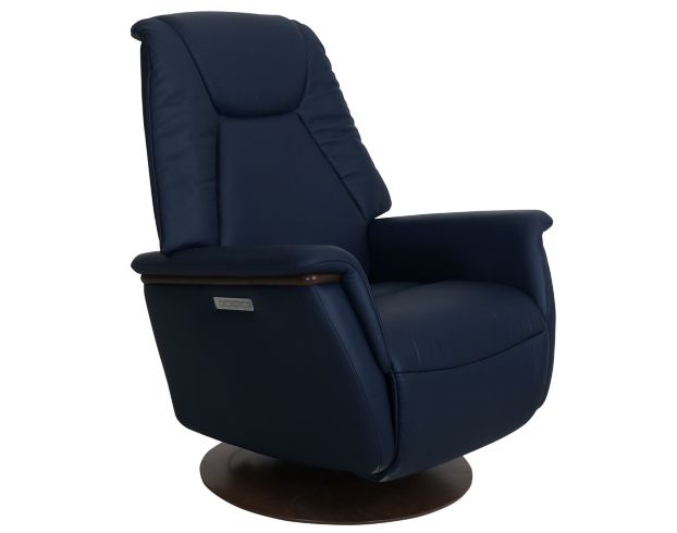 Ekornes Max 100% Leather Medium Power Chair large image number 2