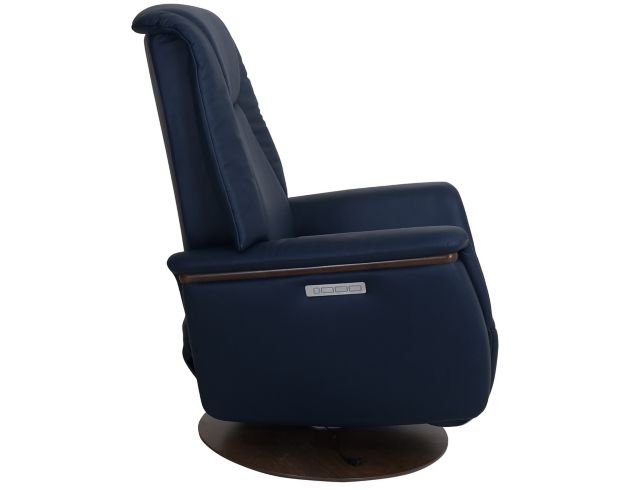 Ekornes Max 100% Leather Medium Power Chair large image number 4