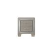 Elements International Group Platinum Champagne Nightstand small image number 1