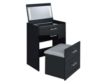 Elements International Group Irvine Black Mini Vanity with Stool small image number 1