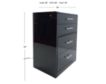 Elements International Group Irvine Black Mini Vanity with Stool small image number 4