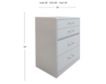 Elements International Group Irvine White Mini Vanity with Stool small image number 5