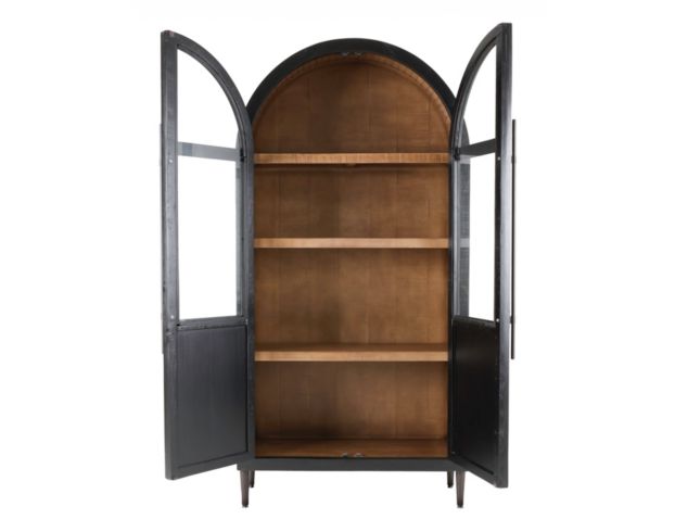 Elements International Group Taurus Black Bookcase large image number 2