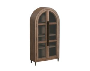 Elements International Group Orion Weathered Oak Bookcase