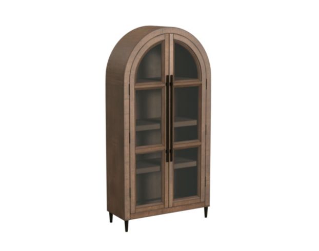 Elements International Group Orion Weathered Oak Bookcase large image number 1