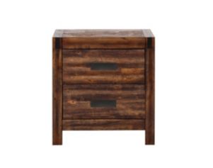 Elements International Group Warner 2-Drawer Nightstand