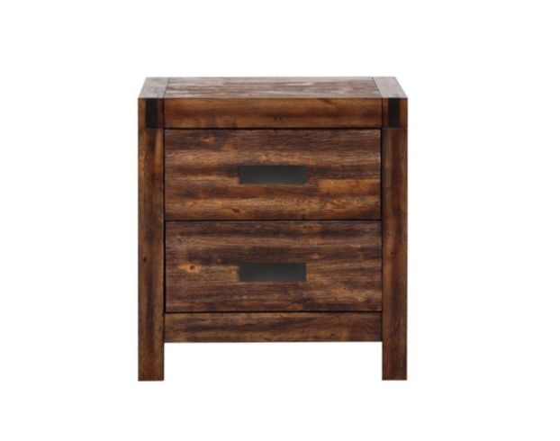 Elements International Group Warner 2-Drawer Nightstand large