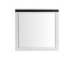 Elements International Group Wade White Dresser Mirror small image number 1