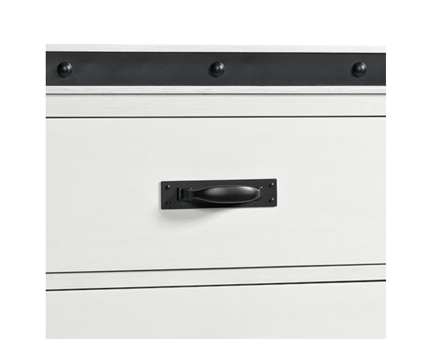 Elements International Group Wade White 5-Drawer Chest large image number 4