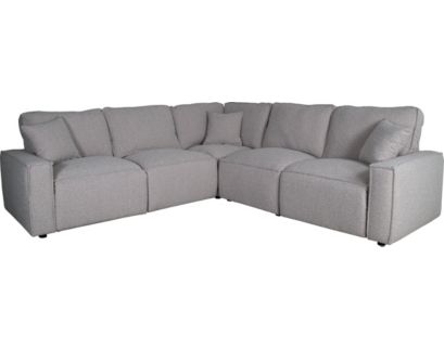 Elements Int'l Group Normandy 5-Piece Power Reclining Sectional