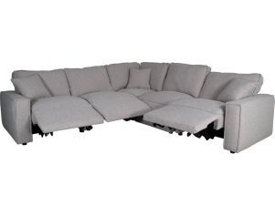 Elements Int'l Group Normandy 5-Piece Power Reclining Sectional