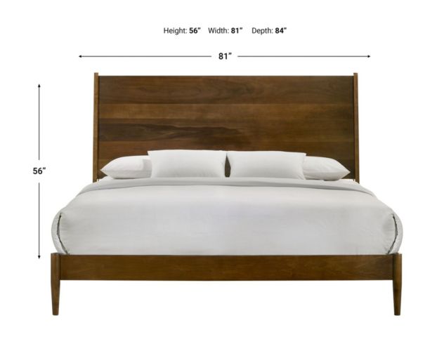 Elements Int'l Group Malibu King Bed large image number 6